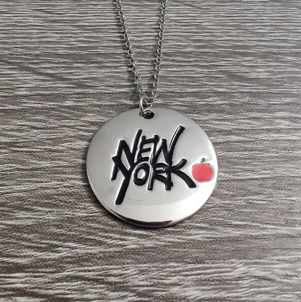Double Sided New York City Necklace